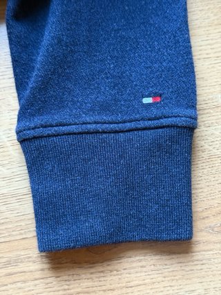 Tommy Hilfiger Navy Blue Zip Sweatshirt New York