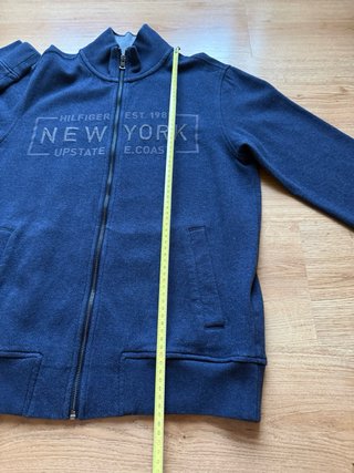 Tommy Hilfiger Navy Blue Zip Sweatshirt New York