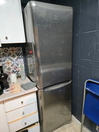 Nevera Indesit Acero Inoxidable