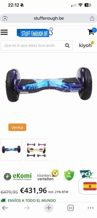 PACK PATIN ELECTRICO, PS4 Y HOVERBOARD GALACTICO!