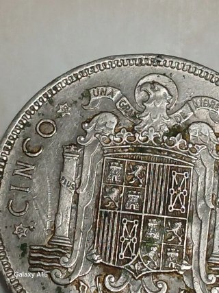 Moneda 5 Pesetas Franco 1949