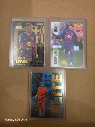 Lote 3 Cartas Megacracks 2026-27