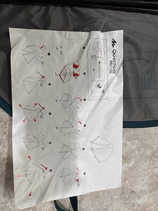Tienda de campaña Quechua 2 personas