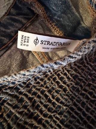 Top palabra de honor vaquero Stradivarius S