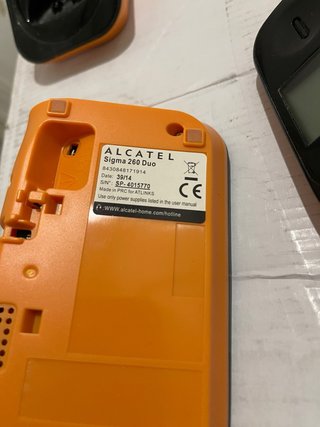 Duo teléfonos inalámbricos Alcatel