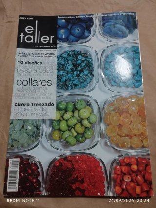 Lote de revistas de bisutería