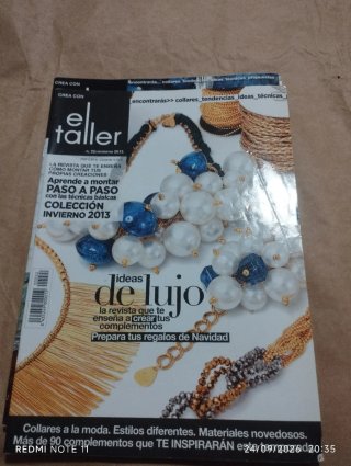 Lote de revistas de bisutería