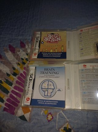 Pack Big Brain Academy y Brain Training DS
