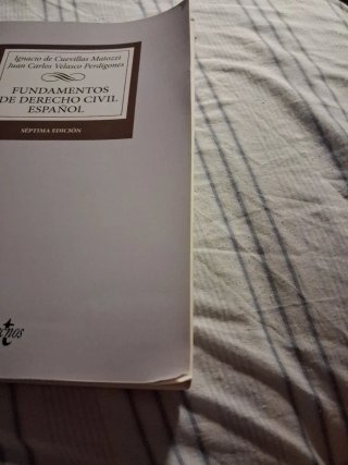 Fundamentos de Derecho Civil español