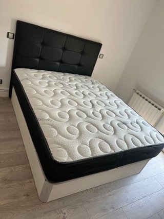 Cama canapé con colchón
