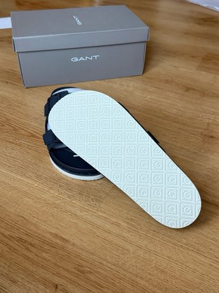 Gant Navy Blue Slides Sandals Retro Y2K Old Money