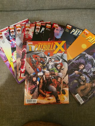 Increíble Patrulla X colección completa