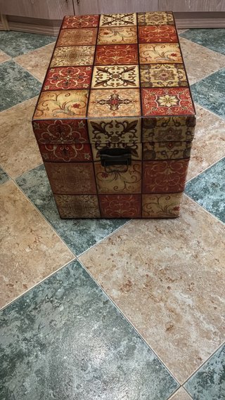 Baúl Decorativo Estampado