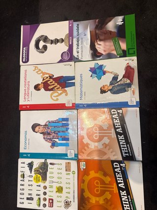 Libros 4º ESO – 5 € cada uno / 20 € todos