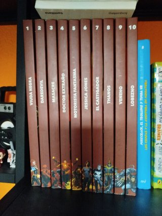 Pack 10 libros Marvel dark