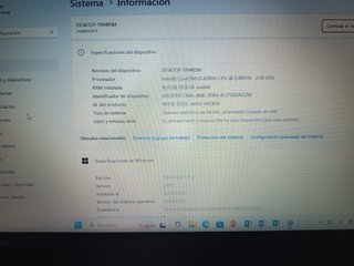 Portátil Lenovo Core i5 16GB RAM SSD