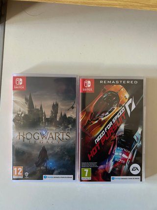 Pacchetto 2 giochi Nintendo Switch: Hogwarts Legacy e Need for Speed: Hot Pursuit Remastered