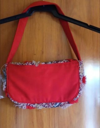 Bolso de fiesta rojo