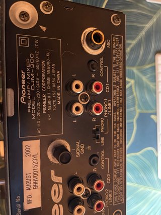 Pioneer DJM-300 Mesa Mezclas DJ