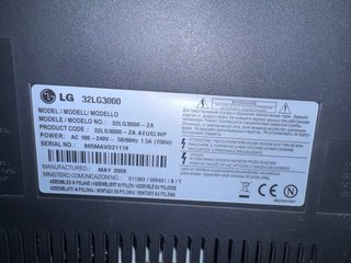 Monitor TV LG Negro