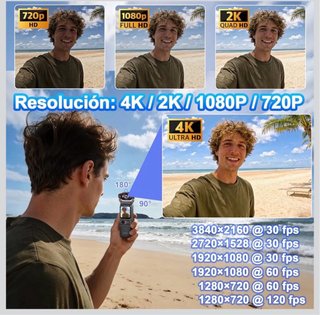 Camara deportiva 4K