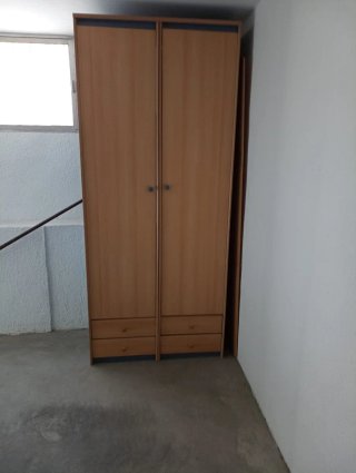 Armario de Madera con Dos Puertas son 2 modulos