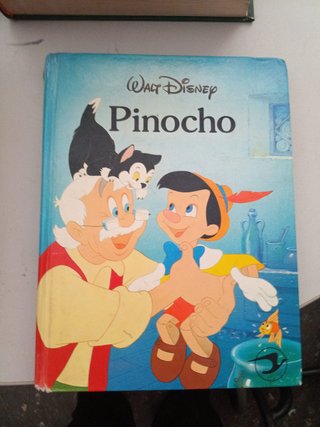 LIBRO PINOCHO DISNEY