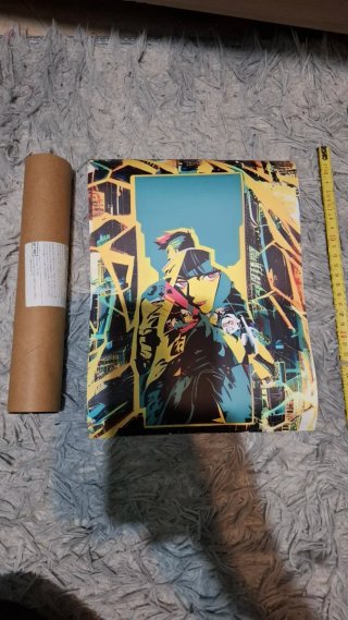 Póster Cyberpunk Endurence Adhesivo