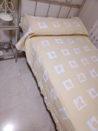 Colcha Piqué 105cm x 1.90cm