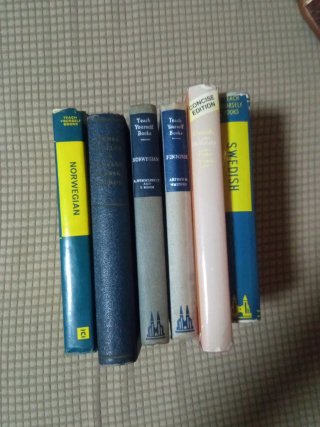 Libros Diccionarios  Noruego,Sueco,Finlandés,Latin