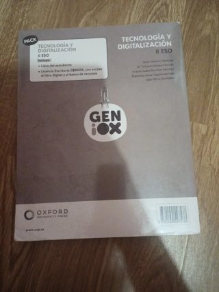 Tecnología y Digitalización II ESO. Libro del e...