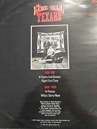 Vinile The Long Tall Texans - Saints And Sinners