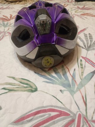 Casco Bici Morado Mujer