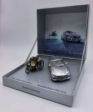 BENZ PATENT MOTORWAGEN Y MERCEDES BENZ F 800 STYLE