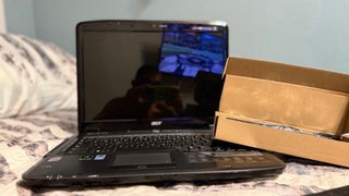 Ordenador portátil Acer negro como nuevo