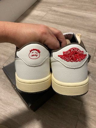Nike Air Jordan 1 Low Marrón/Gris talla 42