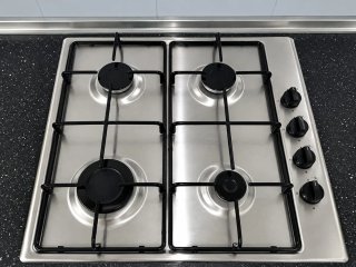 Placa de Cocina de Gas 4 Fuegos