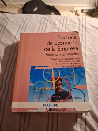 Factoría de economía de la empresa problemas y ...