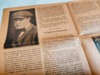 Folleto Argumental Cine Mudo - 1917