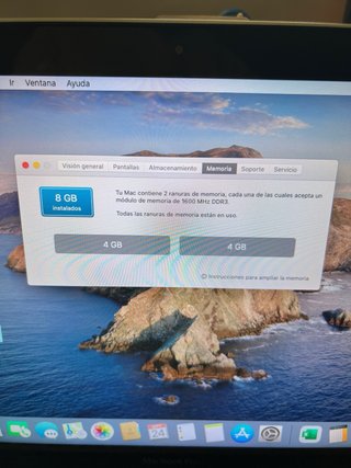 MacBook Pro 13” 2012 Plata