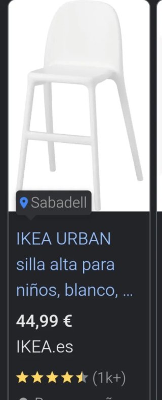 Sillas Urban Ikea Blancas