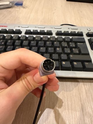 Teclado Compaq multimedia vintage (Conector PS/2)