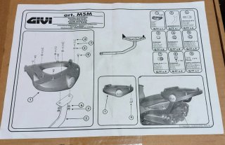 Anclaje y base GIVI para Yamaha MT-03