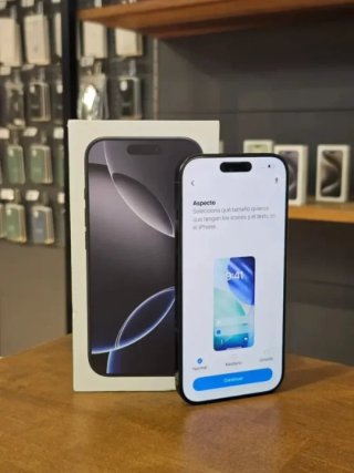IPHONE 16 PRO 512GB NEGRO BATERIA 100% - 0 CICLOS