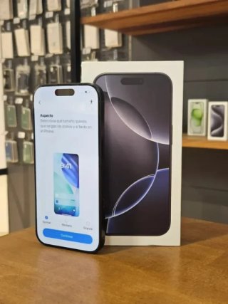 IPHONE 16 PRO 512GB NEGRO BATERIA 100% - 0 CICLOS