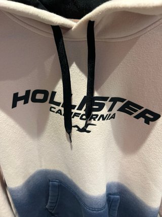 Sudadera Hollister Degradado Azul Rosa
