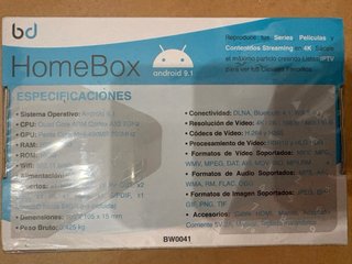 Blwond HomeBox Android TV Quad Core