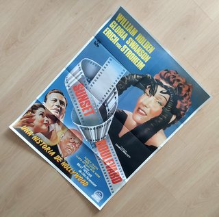 2 Carteles de Cine: Casablanca y Sunset Boulevard