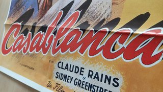 2 Carteles de Cine: Casablanca y Sunset Boulevard