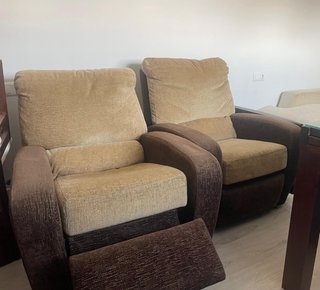 2 Sillones Relax de Tela